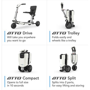 Atto drive, Atto trolley,  Atto compact,  Atto split