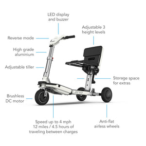 Open Box ATTO Mobility Scooter