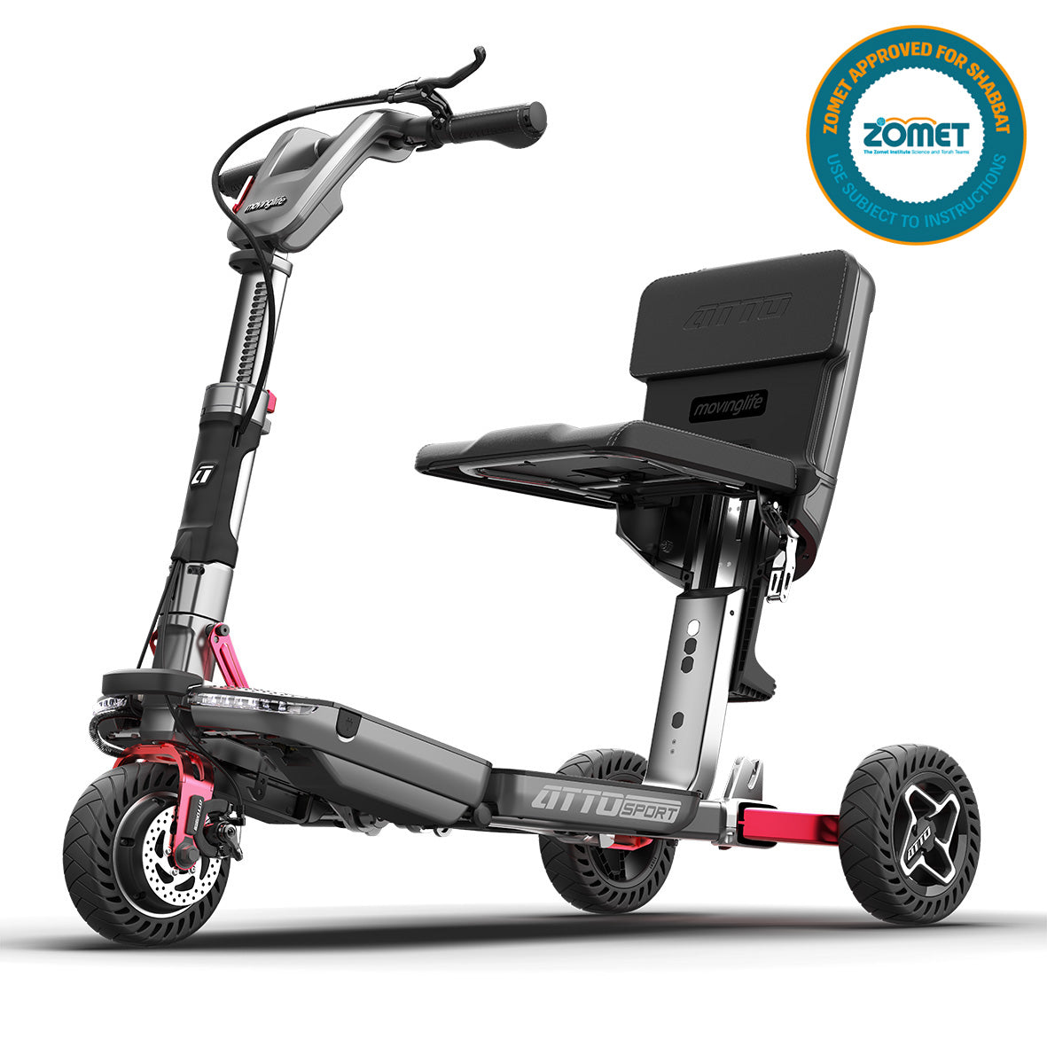 advanced foldable mobility scooter approved for Shabbat use 